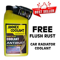 Annex Coolant, Best Radiator Coolant with Free Flusher