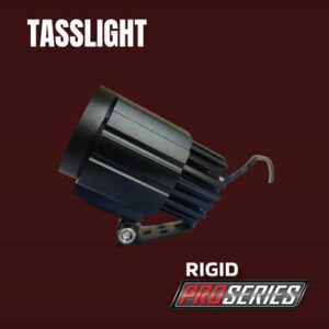 Tasslight Rigid- Fog Light for Motorcycle, Extremely Powerful, Relay-less Install