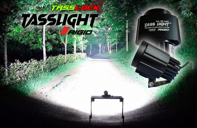 Tasslight Rigid- Fog Light for Motorcycle, Extremely Powerful, Relay-less Install - Image 8
